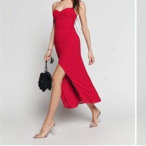 Reformation Kourtney Midi Dress